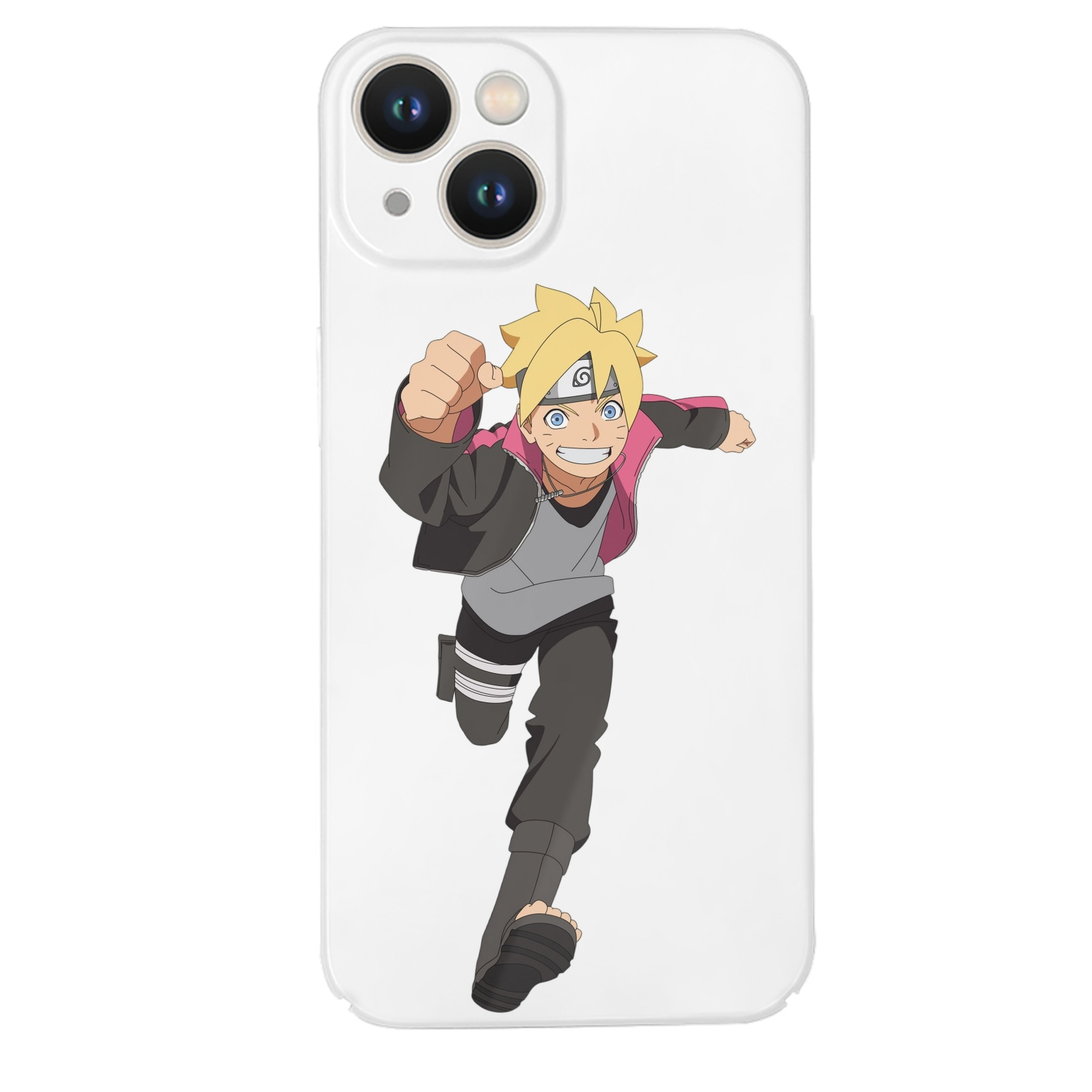 （画像用） NARUTO -ナルト- うずまき ボルト Uzumaki Boruto 【iPhone 14シリーズ対応】ハードケース